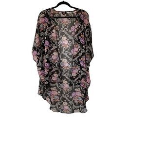 Pure Hype Floral Sheer Kimono